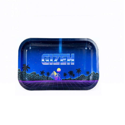 Gizeh Rolling Tray - Blue