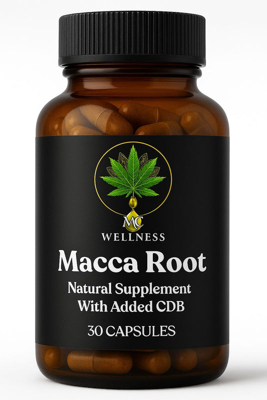 Macca Root – Natural Supplement with Added CBD