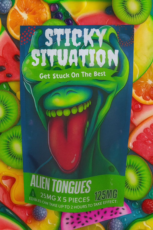 Sticky Situation - Alien Tongues 125mg