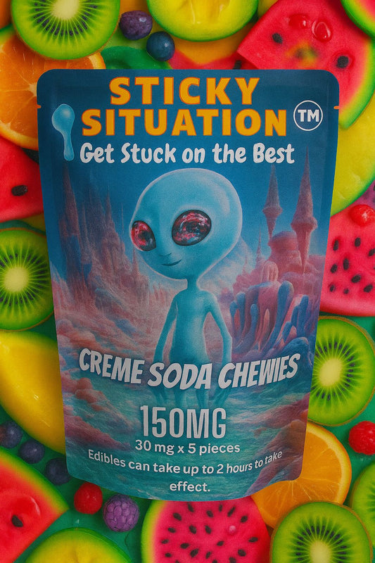 Sticky Situation - Creme Soda Chewies 150mg