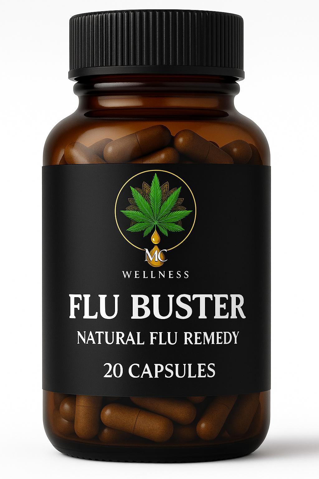 Flu Buster – Natural Supplement with Added CBD